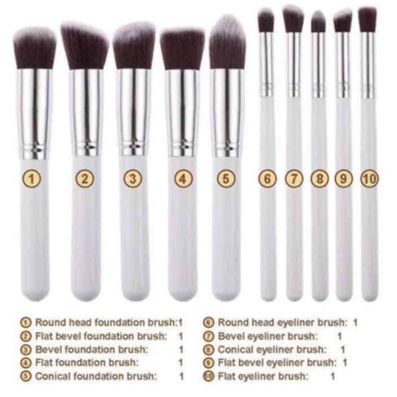 Bundle 10pcs brushes set - Picture 4 of 4